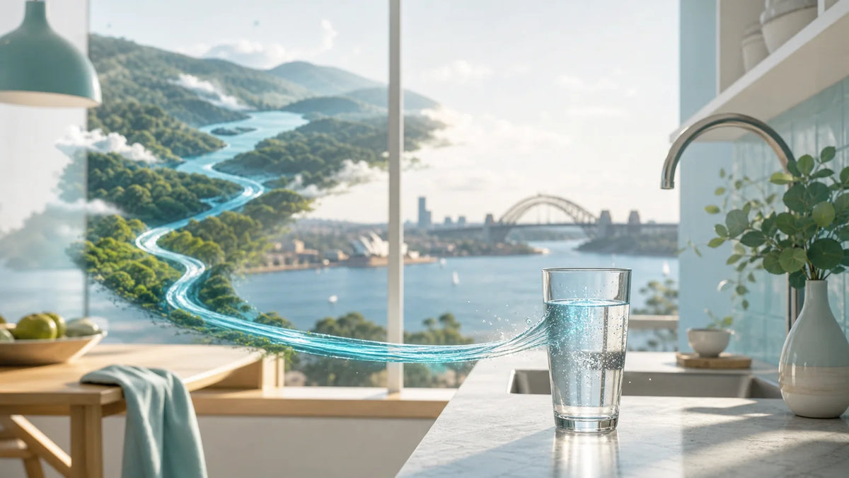 Sydney Tap Water Guide: Chlorine, PFAS, Hardness and the Right Filter — Australian water filtration guide