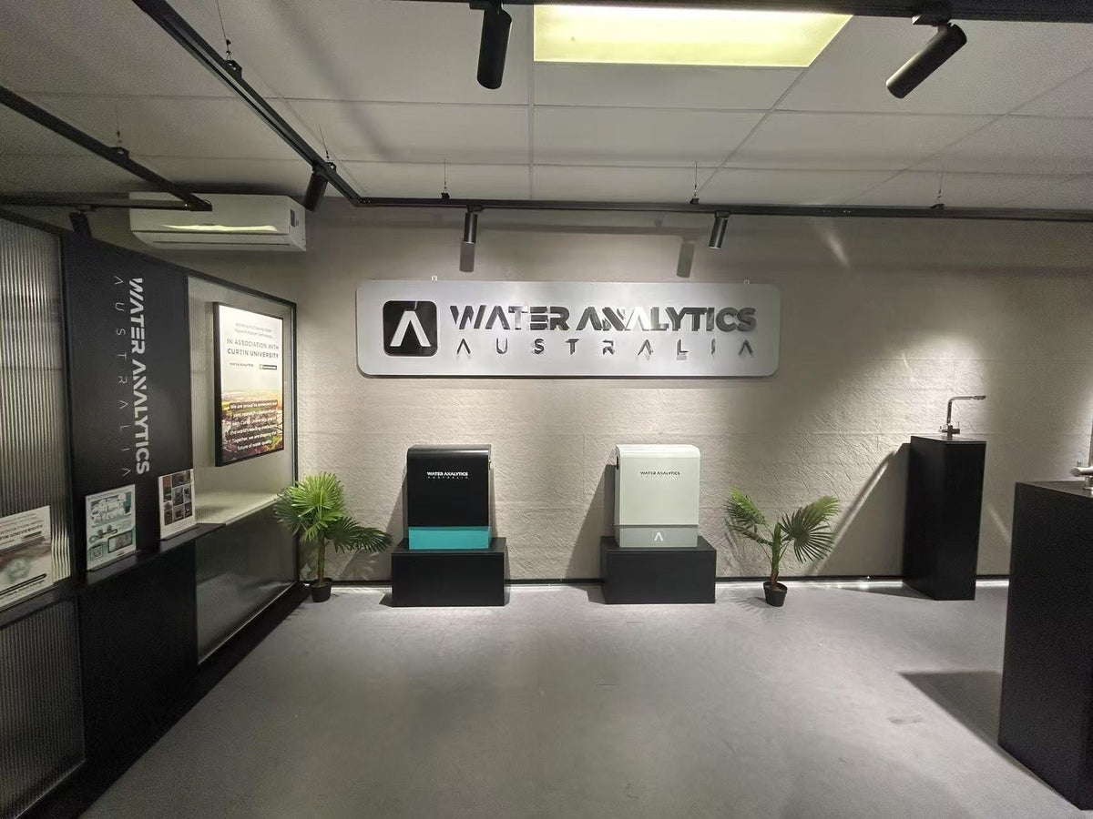 Water Analytics Australia showroom product lounge