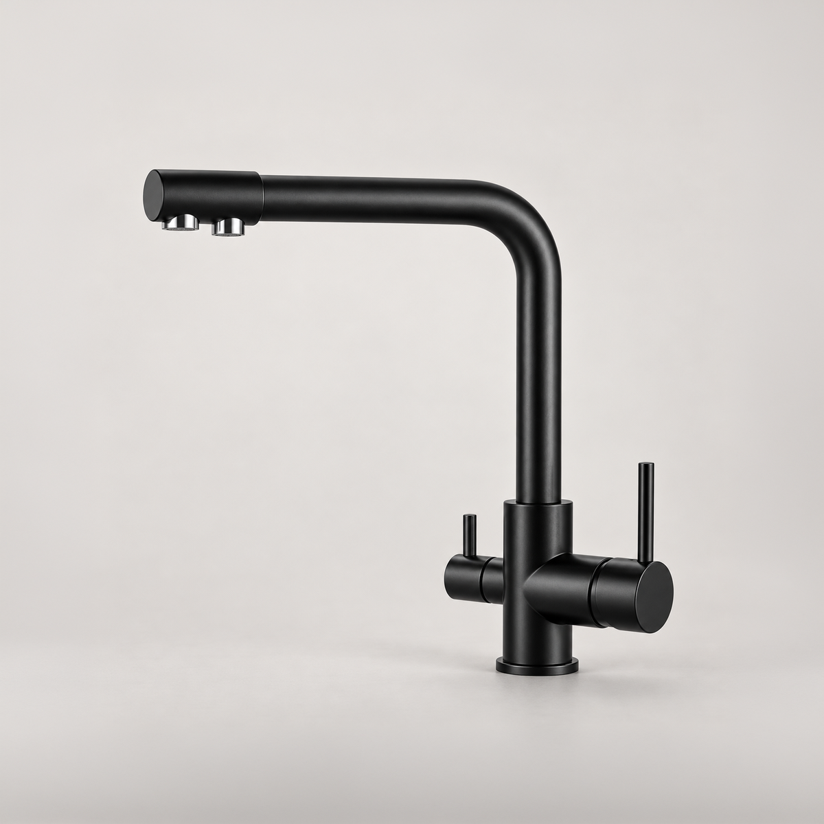 WAA 7604BL 3-way mixer tap in Black