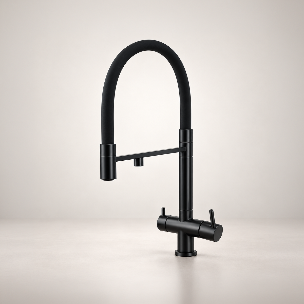 WAA 7624BL 3-way mixer tap in Black
