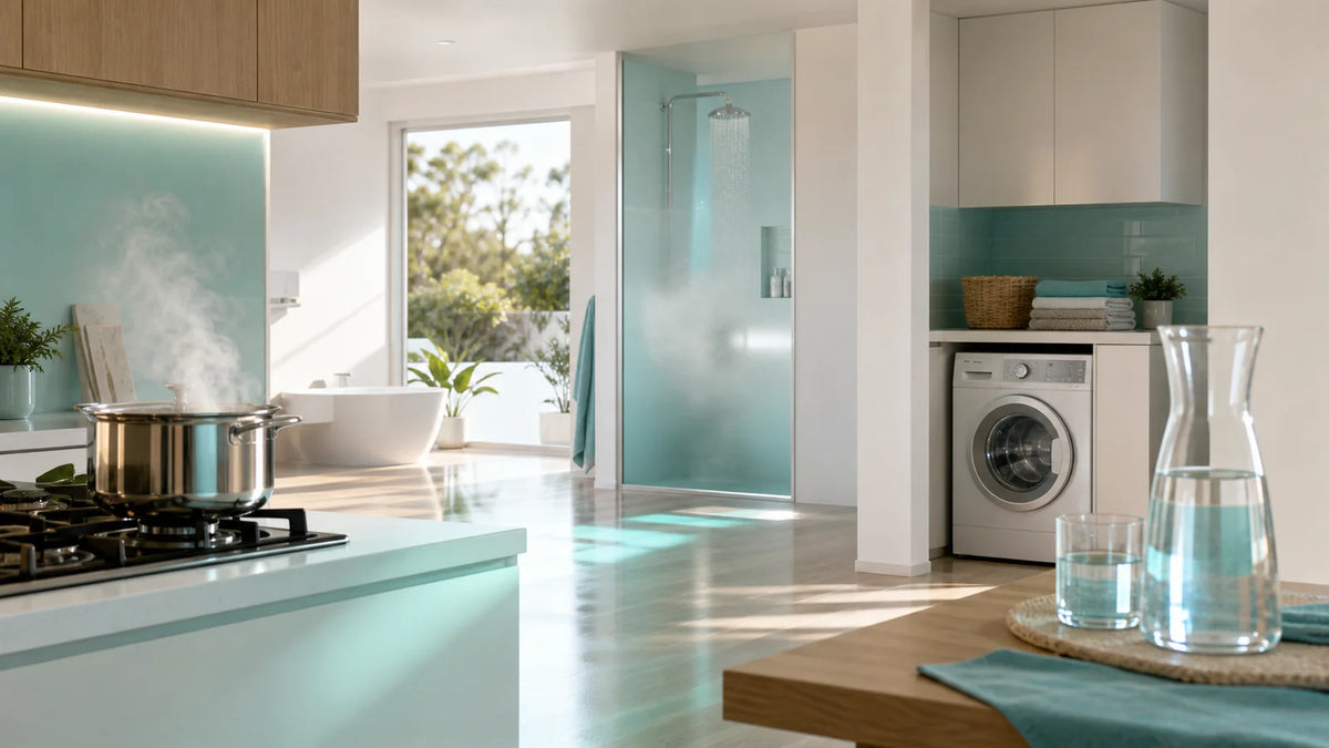 Filtered Water Beyond Drinking: Laundry, Showers, Cleaning and Appliances — Australian water filtration guide