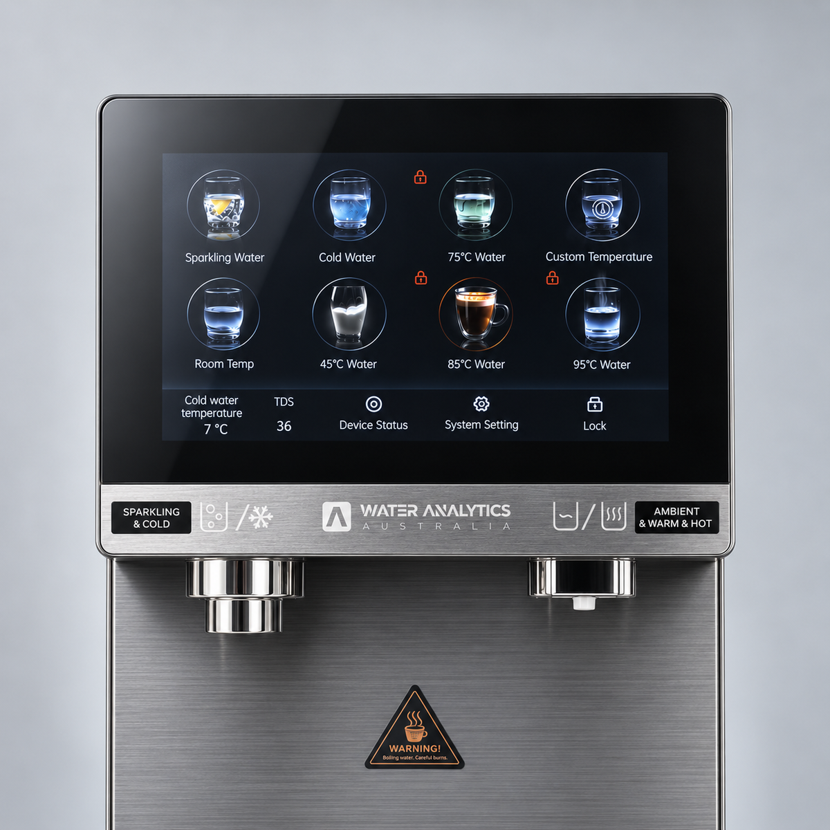 WAA RILL™ Benchtop All-In-One Sparkling Pro