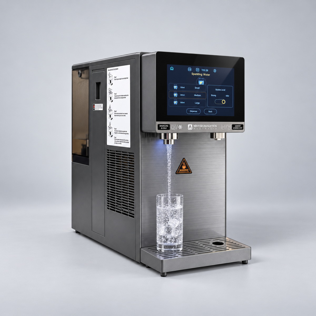 WAA RILL™ Benchtop All-In-One Sparkling Pro