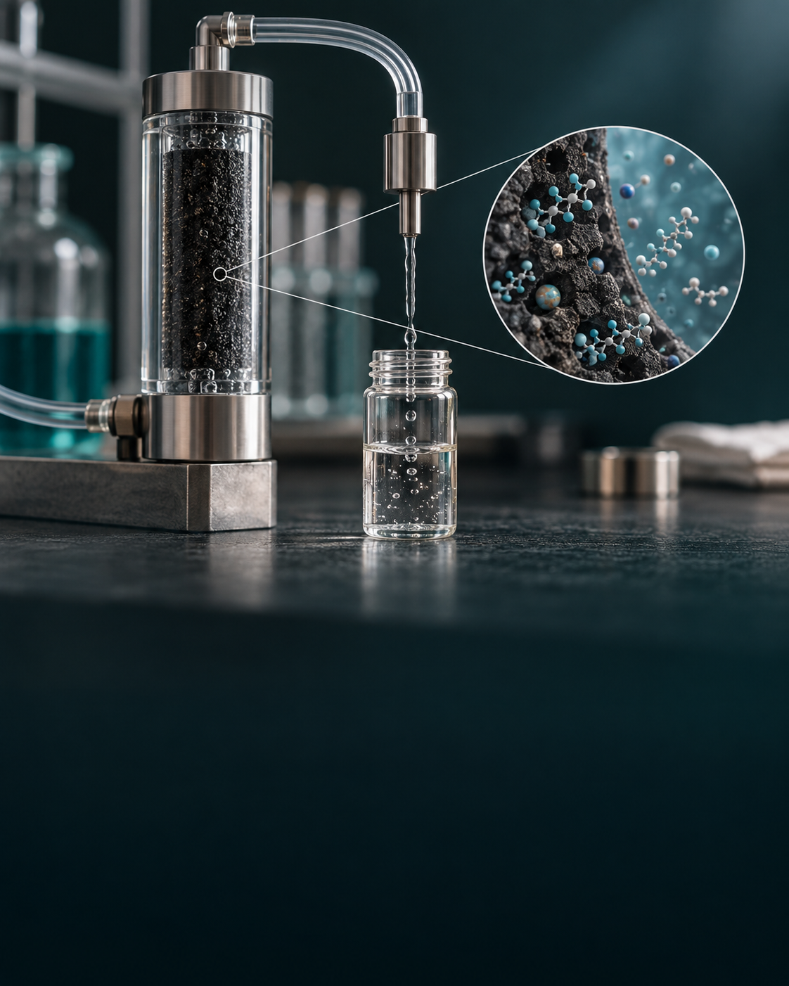 PerqivaShift Treatment volume – filtration concept