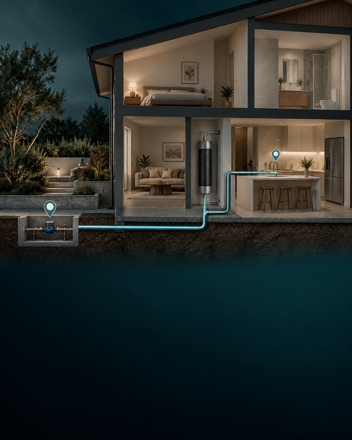 RedoxFusion Treatment point – filtration concept