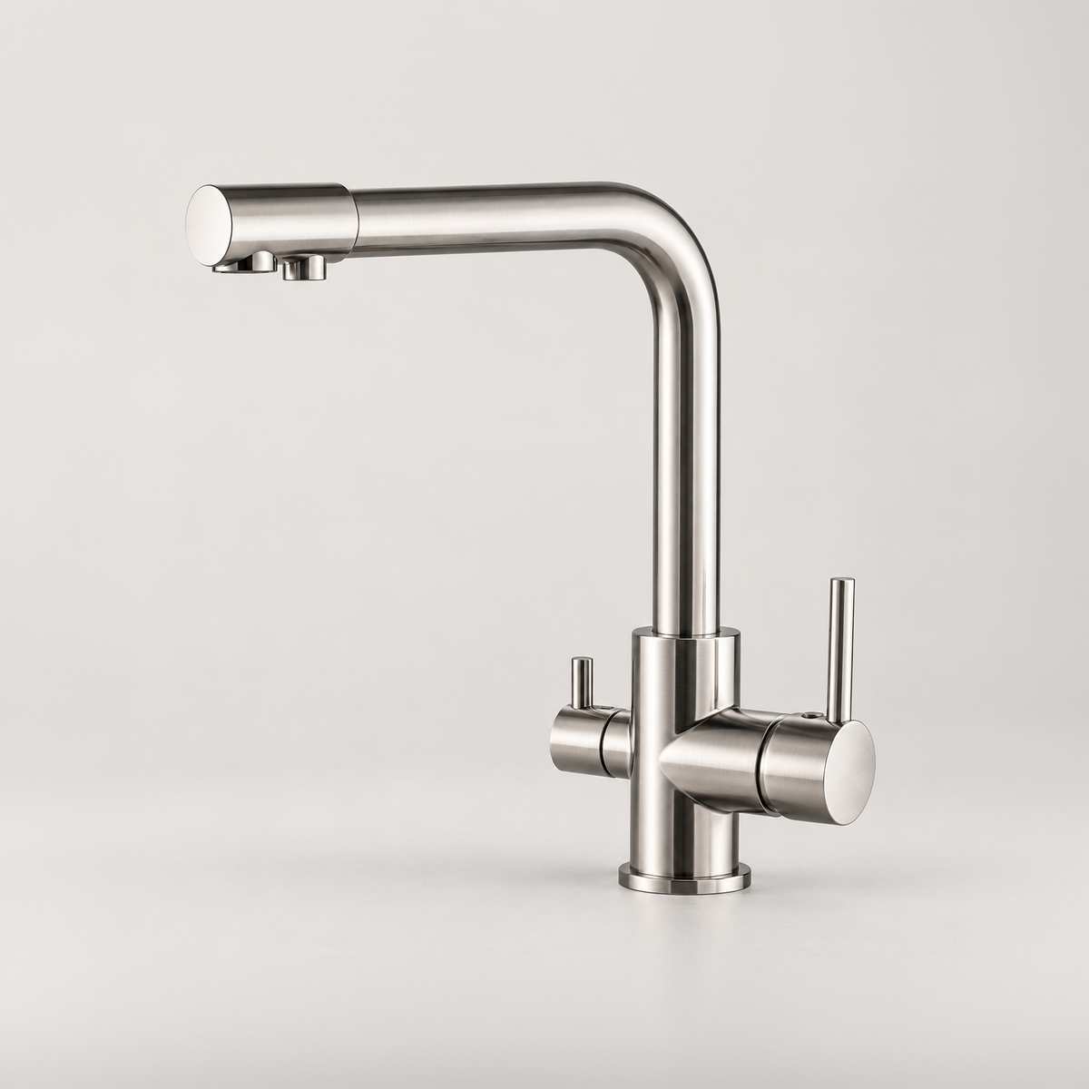 WAA 7604N 3-way mixer tap in Brushed Nickel
