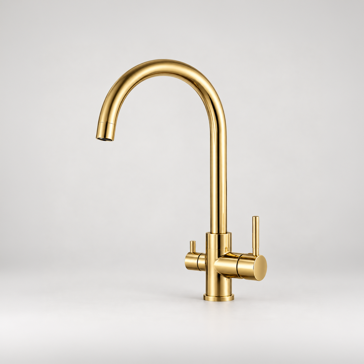 WAA 7605G 3-way mixer tap in Gold