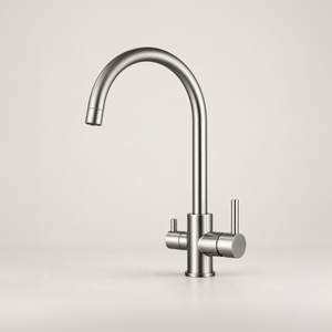 WAA 7605N 3-way mixer tap in Brushed Nickel