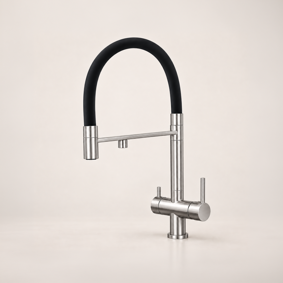 WAA 7624N 3-way mixer tap in Brushed Nickel
